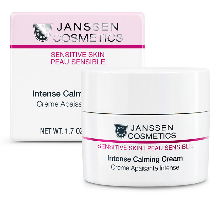 Janssen Cosmetics, Intense Calming Cream, Питательный успокаивающий крем, 50 мл
Janssen Cosmetics, Intense Calming Cream, Питательный успокаивающий крем, 50 мл