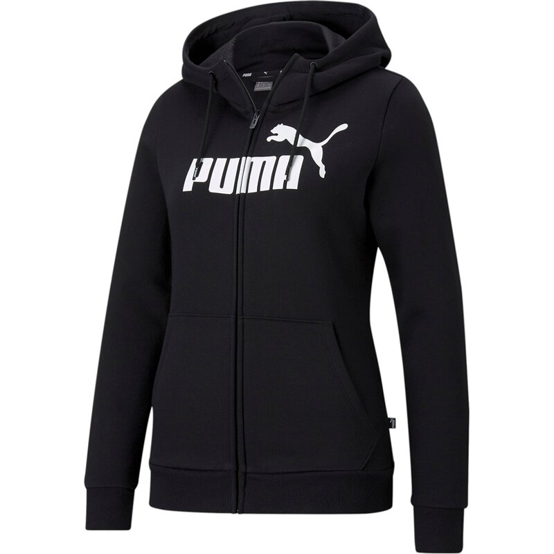 Толстовка с капюшоном и логотипом ess на молнии Puma, черный
Толстовка с капюшоном и логотипом ess на молнии Puma, черный