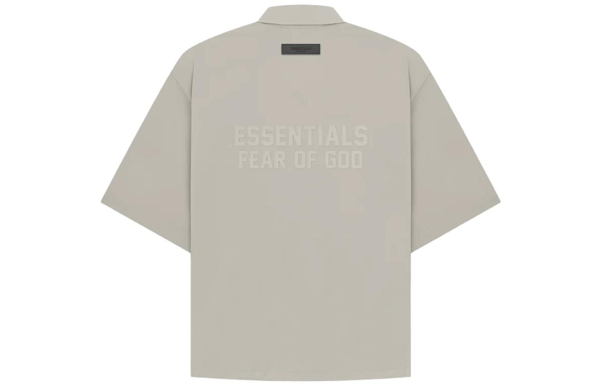 Рубашка мужская Drop2 SS23 Seal серая Fear Of God Essentials, серый 
Рубашка мужская Drop2 SS23 Seal серая Fear Of God Essentials, серый
