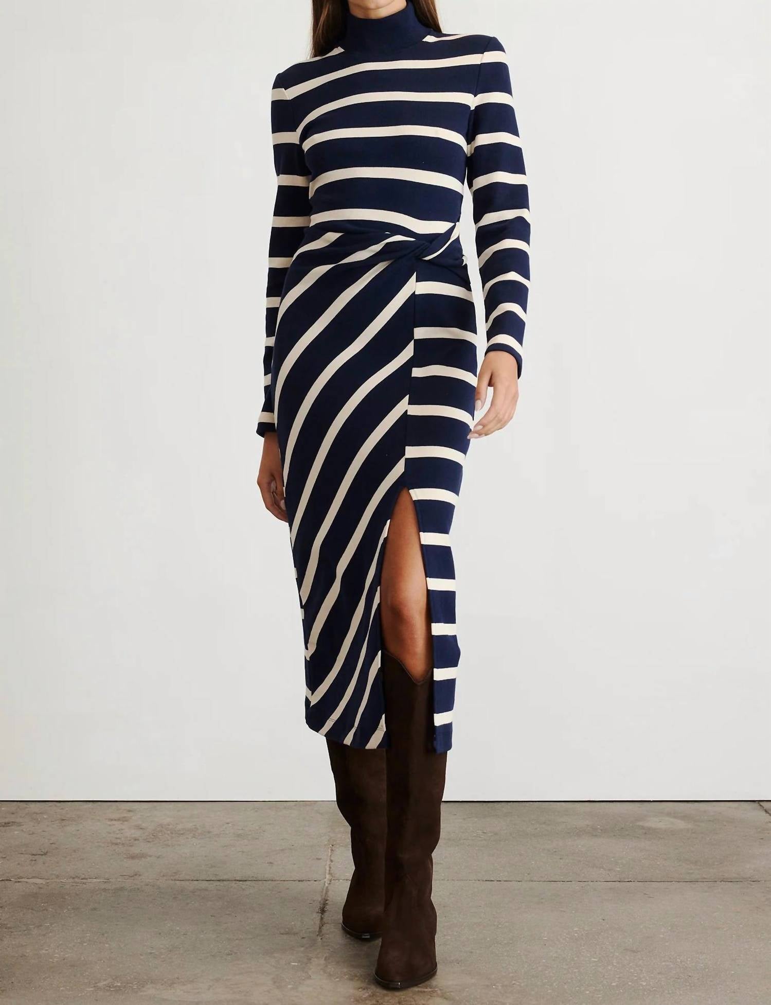 Платье Brindy в морско-синем/кремовом цвете в полоску Tanya Taylor, Maritime Blue/Cream Stripe
Платье Brindy в морско-синем/кремовом цвете в полоску Tanya Taylor, Maritime Blue/Cream Stripe