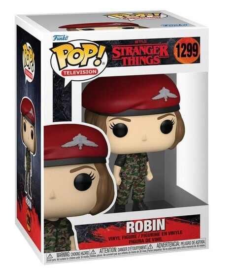 Funko POP! Очень странные дела, коллекционная фигурка, Робин
Funko POP! Очень странные дела, коллекционная фигурка, Робин