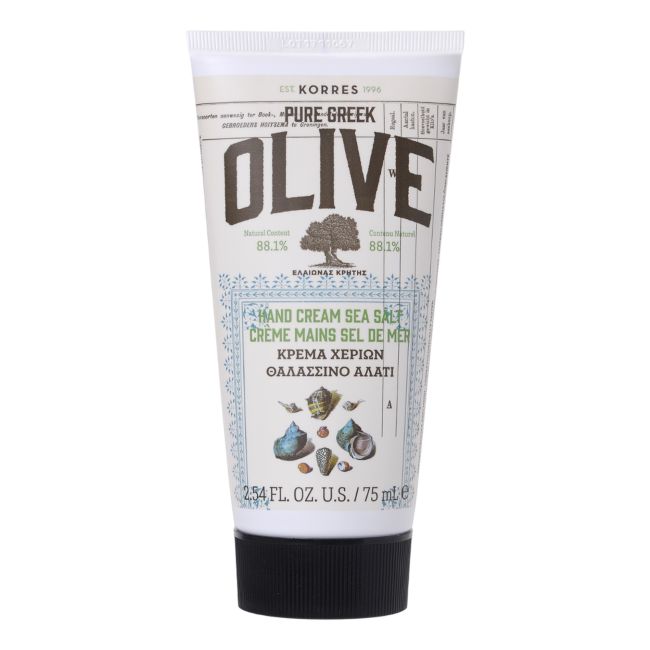 Крем для рук с чистой греческой оливковой морской солью Korres, 75 мл
Крем для рук с чистой греческой оливковой морской солью Korres, 75 мл