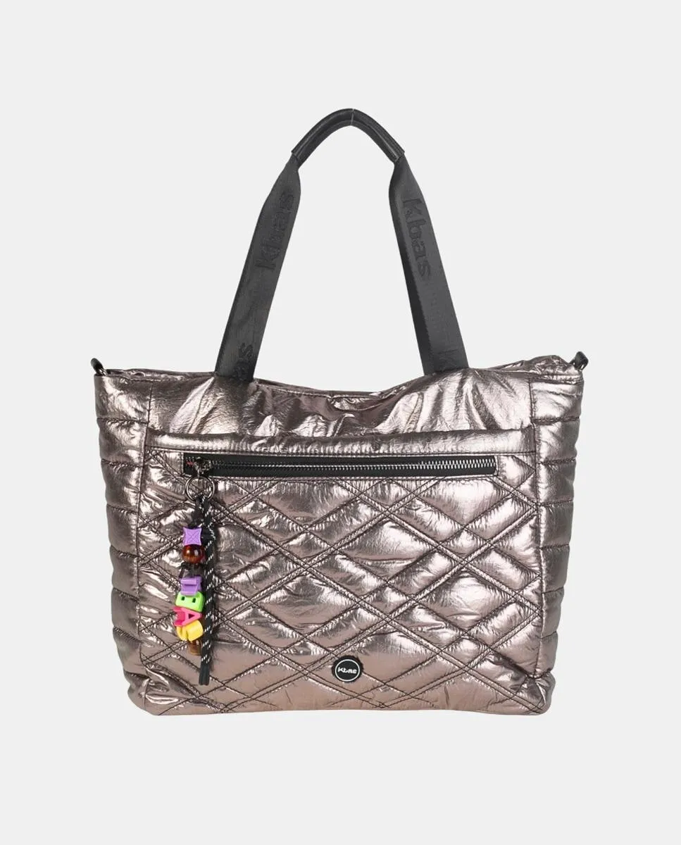 Большая нейлоновая сумка на молнии Kbas, пастельно-розовый
Большая нейлоновая сумка на молнии Kbas, пастельно-розовый