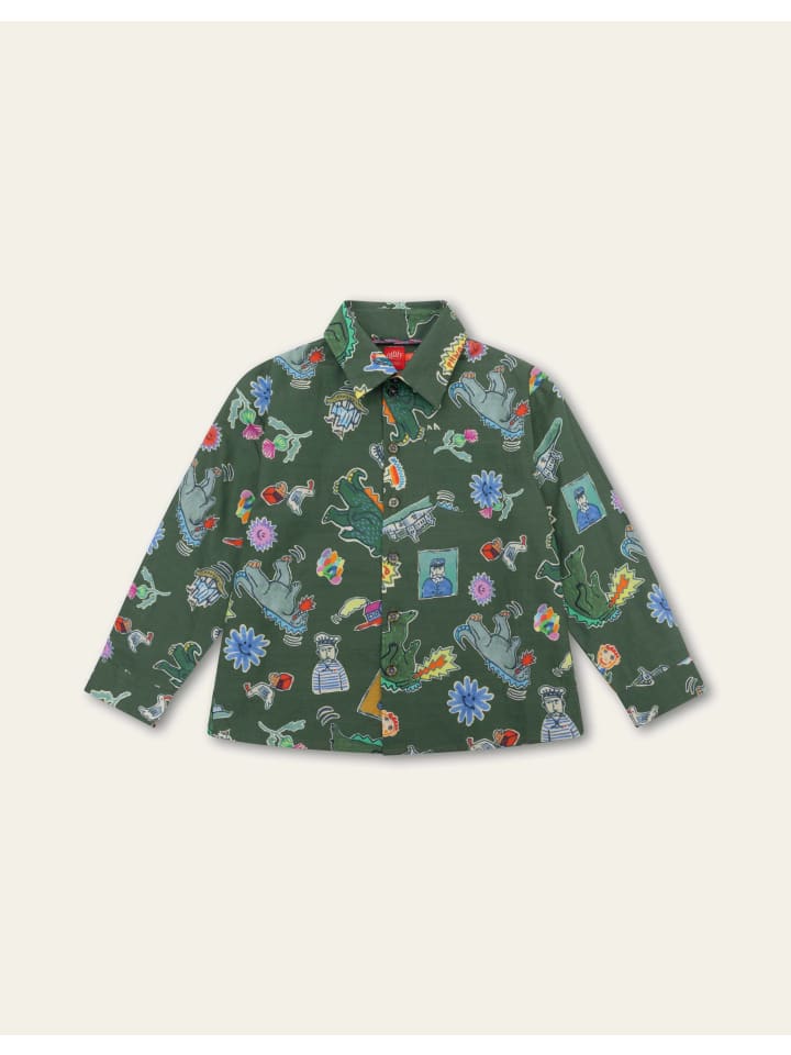 Блузка Bertus зеленого цвета Oilily
Блузка Bertus зеленого цвета Oilily