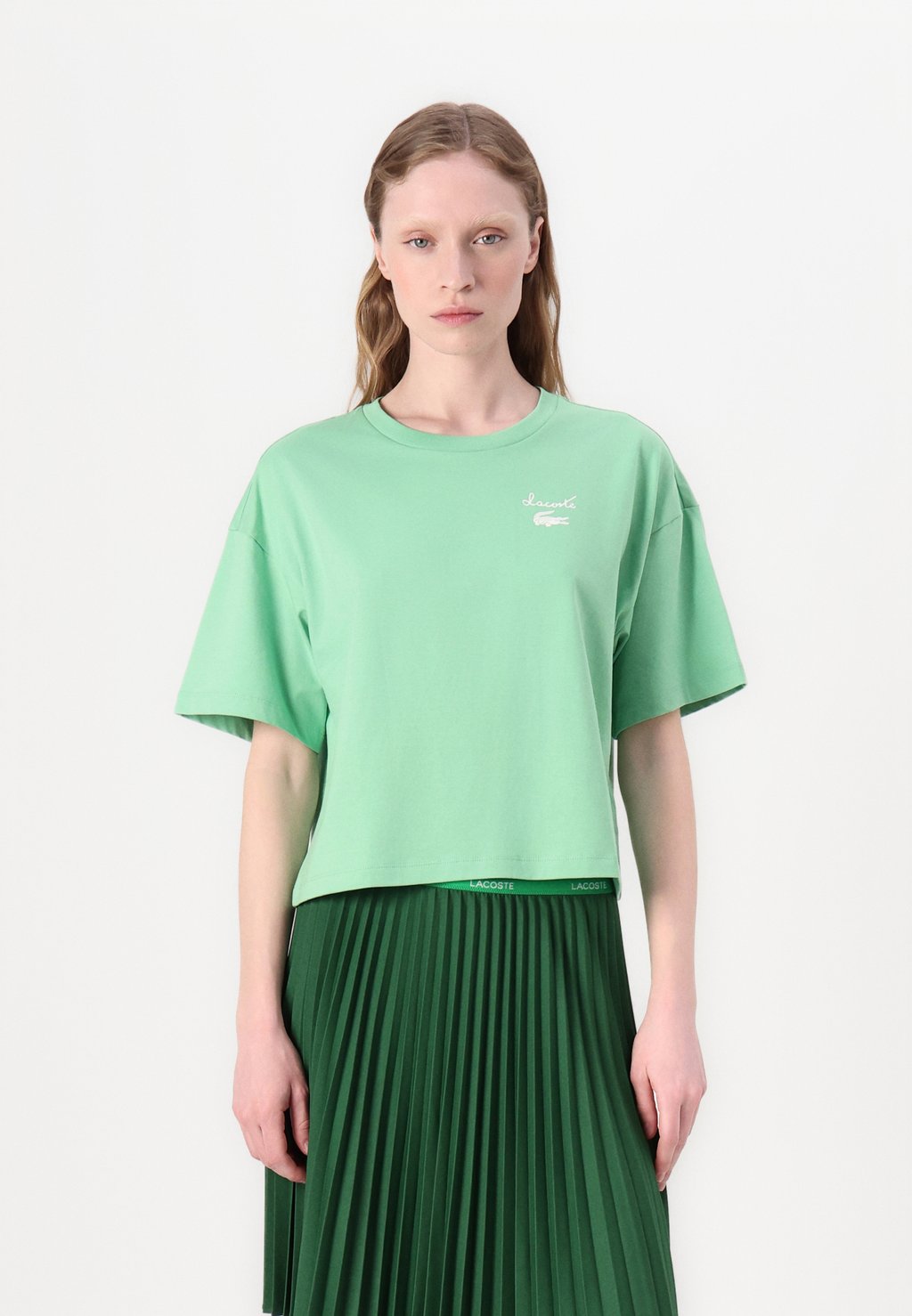 Базовая футболка Lacoste, светло-зеленый
Базовая футболка Lacoste, светло-зеленый