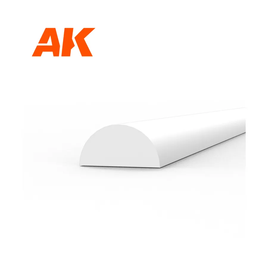 Полутрость из стирола - диаметр 3,00 x 350 мм, High Quality Modeling Styrene
Полутрость из стирола - диаметр 3,00 x 350 мм, High Quality Modeling Styrene