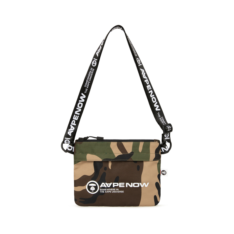 Aape Полиэстеровая наплечная сумка Regular Unisex Green/Black
Aape Полиэстеровая наплечная сумка Regular Unisex Green/Black