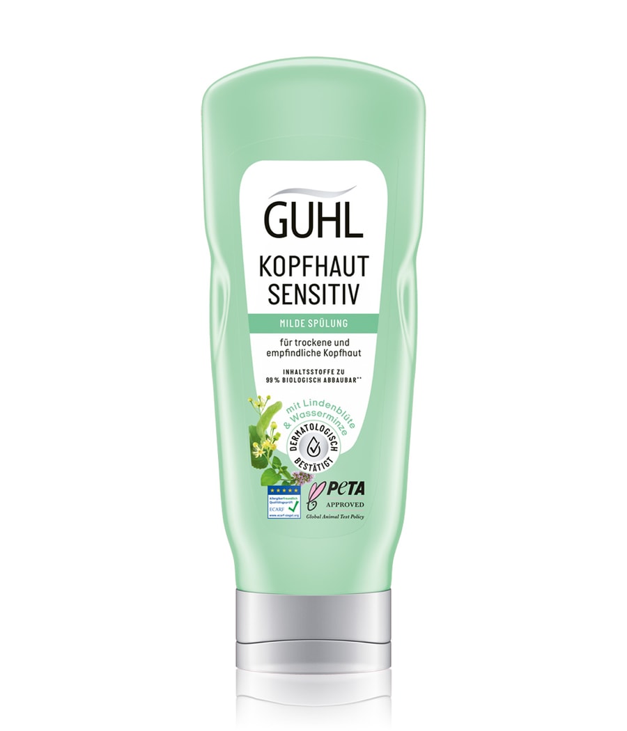 Кондиционер GUHL Kopfhaut Sensitiv Milde Spülung, 200 ml
Кондиционер GUHL Kopfhaut Sensitiv Milde Spülung, 200 ml