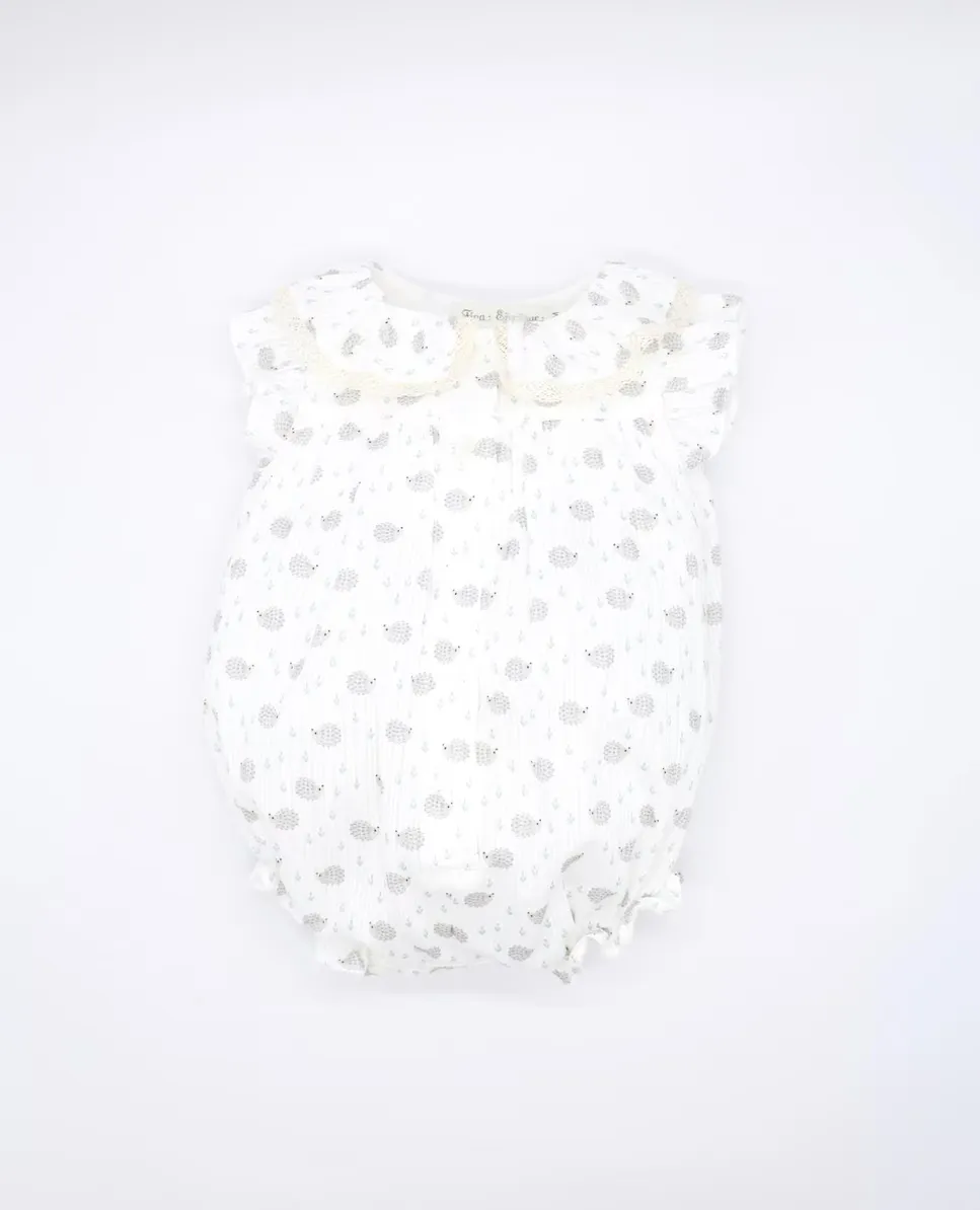 Хлопковый комбинезон для девочек с принтом Fina Ejerique, белый
Хлопковый комбинезон для девочек с принтом Fina Ejerique, белый