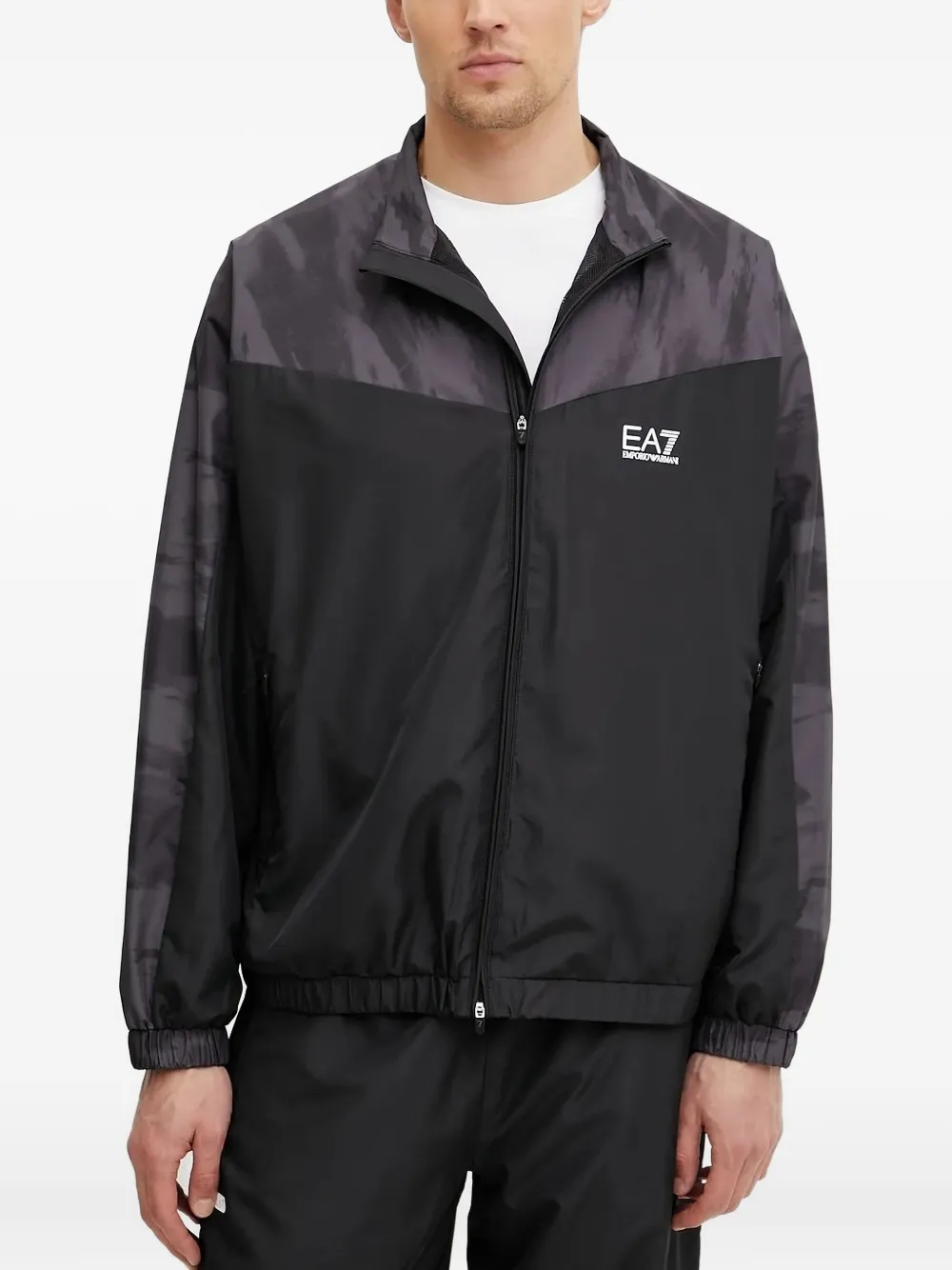 Куртка Logo tracksuit Ea7 Emporio Armani, черный 
Куртка Logo tracksuit Ea7 Emporio Armani, черный
