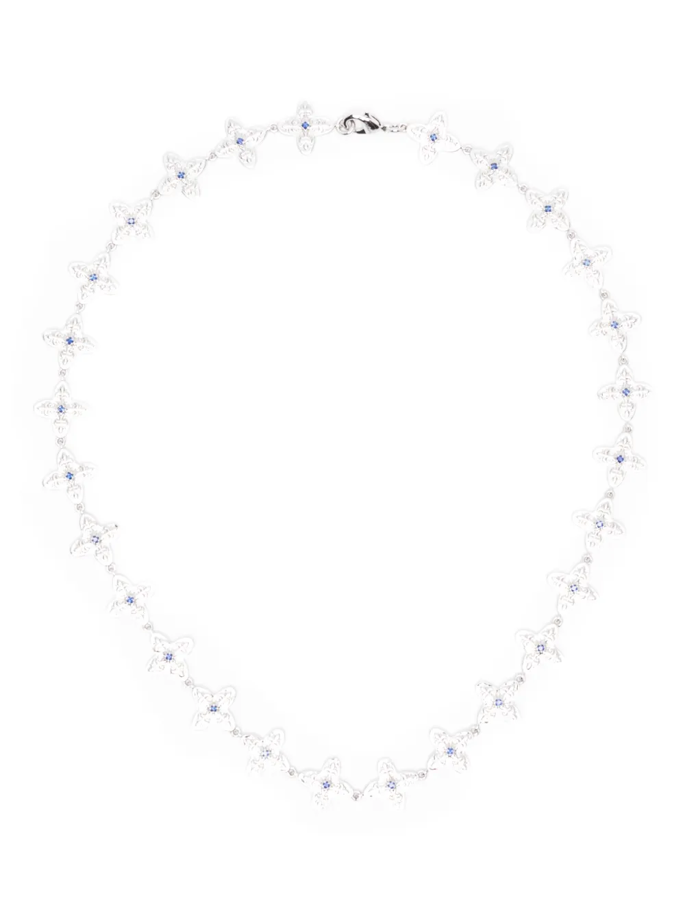 Колье ghotic clover flower Darkai, серебристый
Колье ghotic clover flower Darkai, серебристый