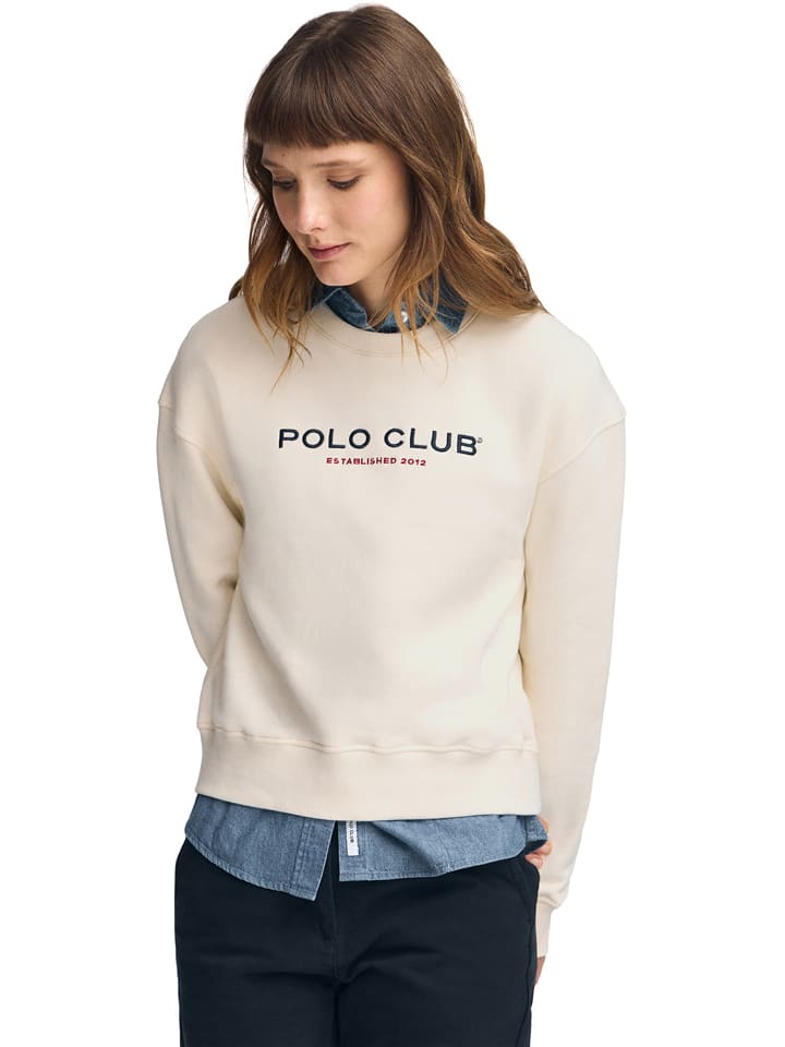 Polo Club Свитшот кремового цвета
Polo Club Свитшот кремового цвета