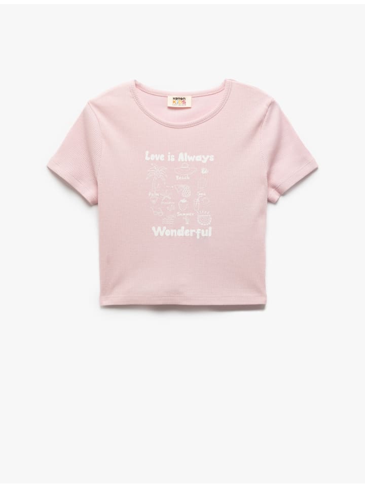 Футболка SS розового цвета KOTON
Футболка SS розового цвета KOTON