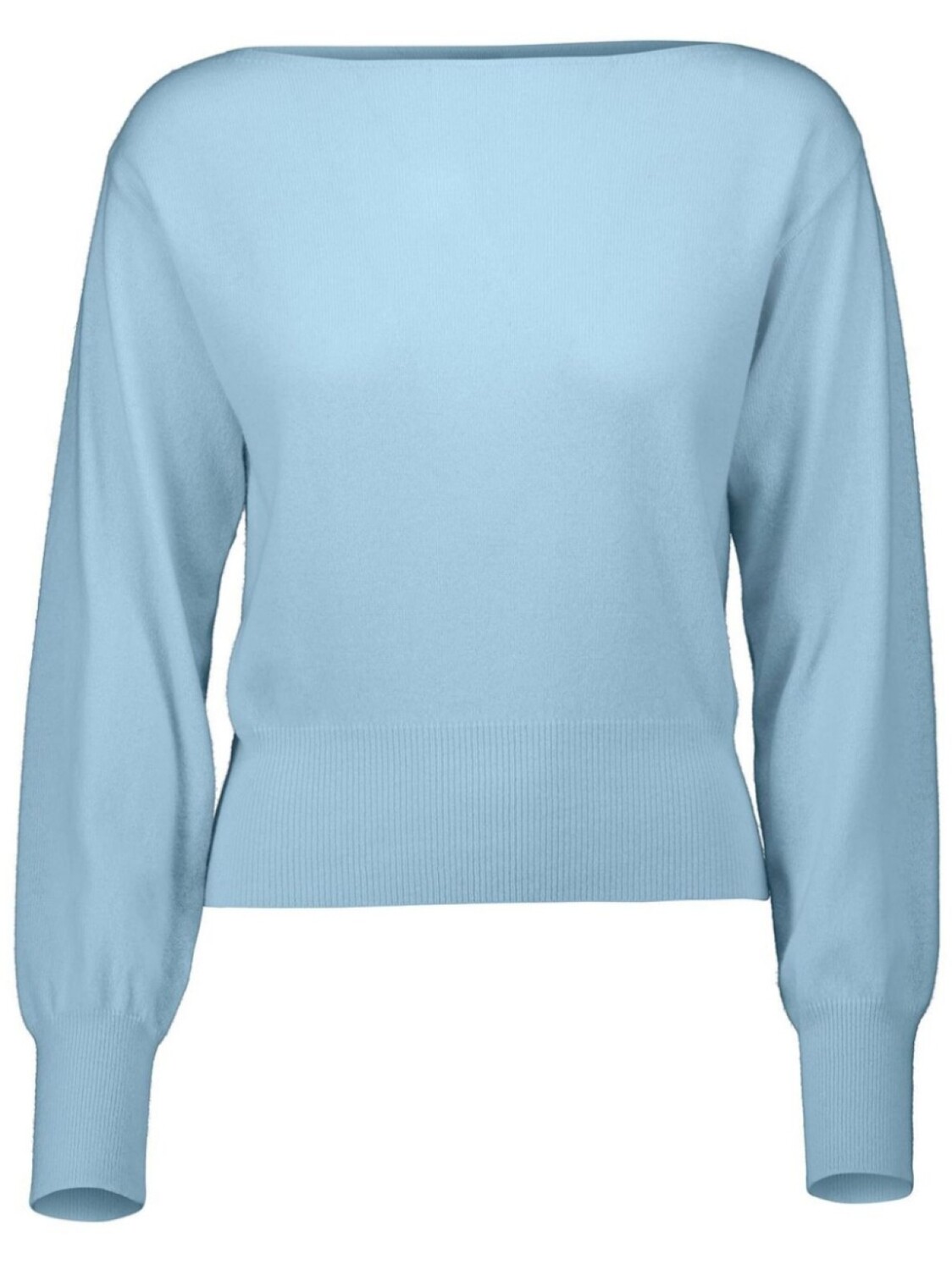 Джемпер с вырезом-лодочкой Allude, синий
Джемпер с вырезом-лодочкой Allude, синий