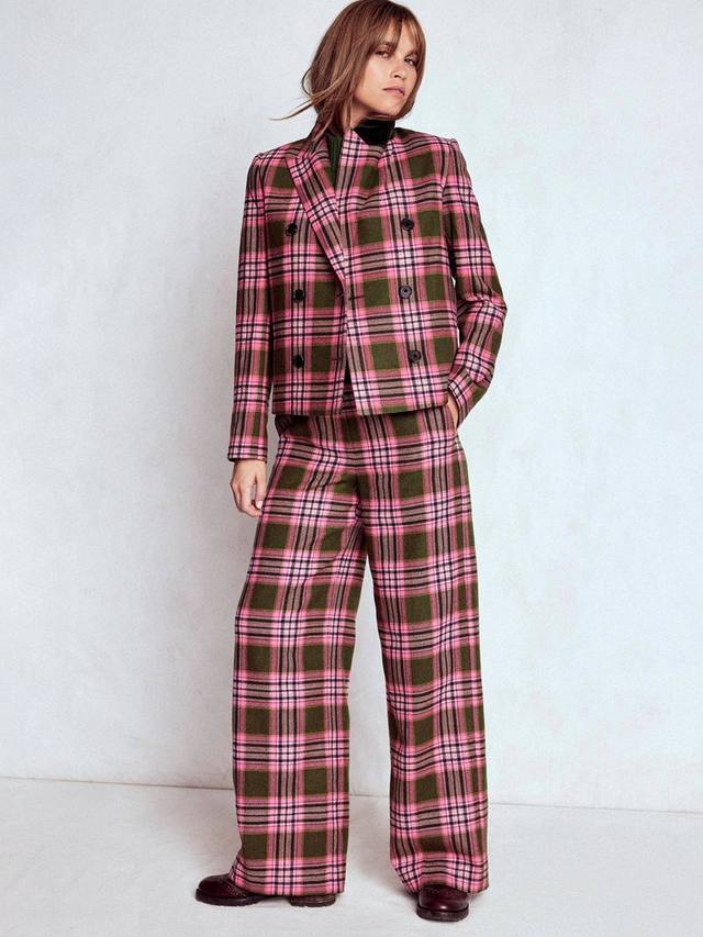 Брюки Belgravia Tartan из шерстяной смеси Boden, Olive Green/Pink
Брюки Belgravia Tartan из шерстяной смеси Boden, Olive Green/Pink
