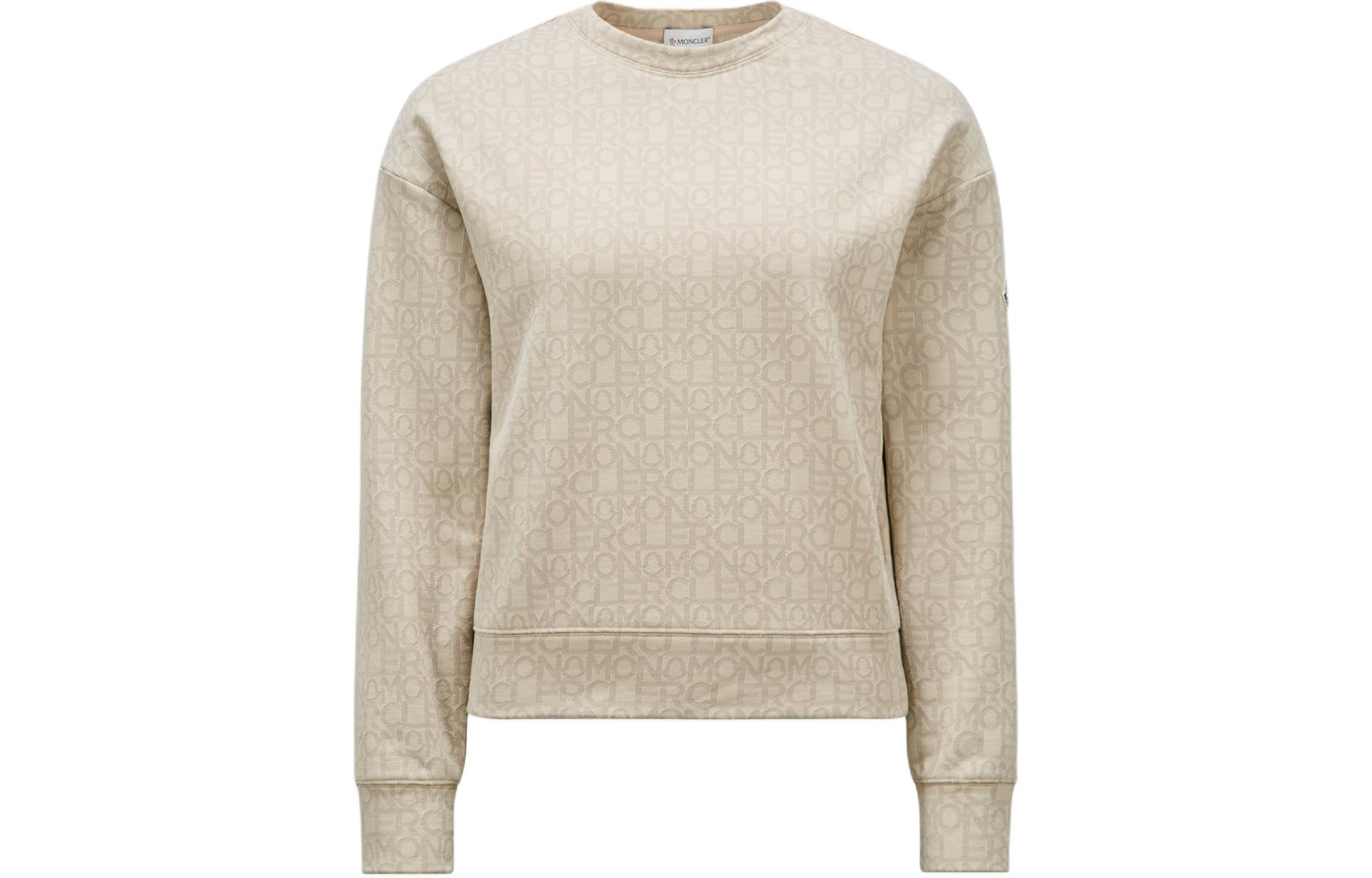 Свитшот с нашивкой-логотипом Moncler, бежевый
Свитшот с нашивкой-логотипом Moncler, бежевый