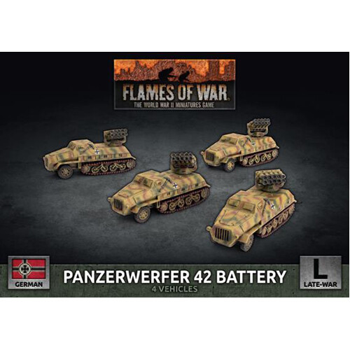 Фигурки Panzerwerfer 42 Battery (X4)
Фигурки Panzerwerfer 42 Battery (X4)