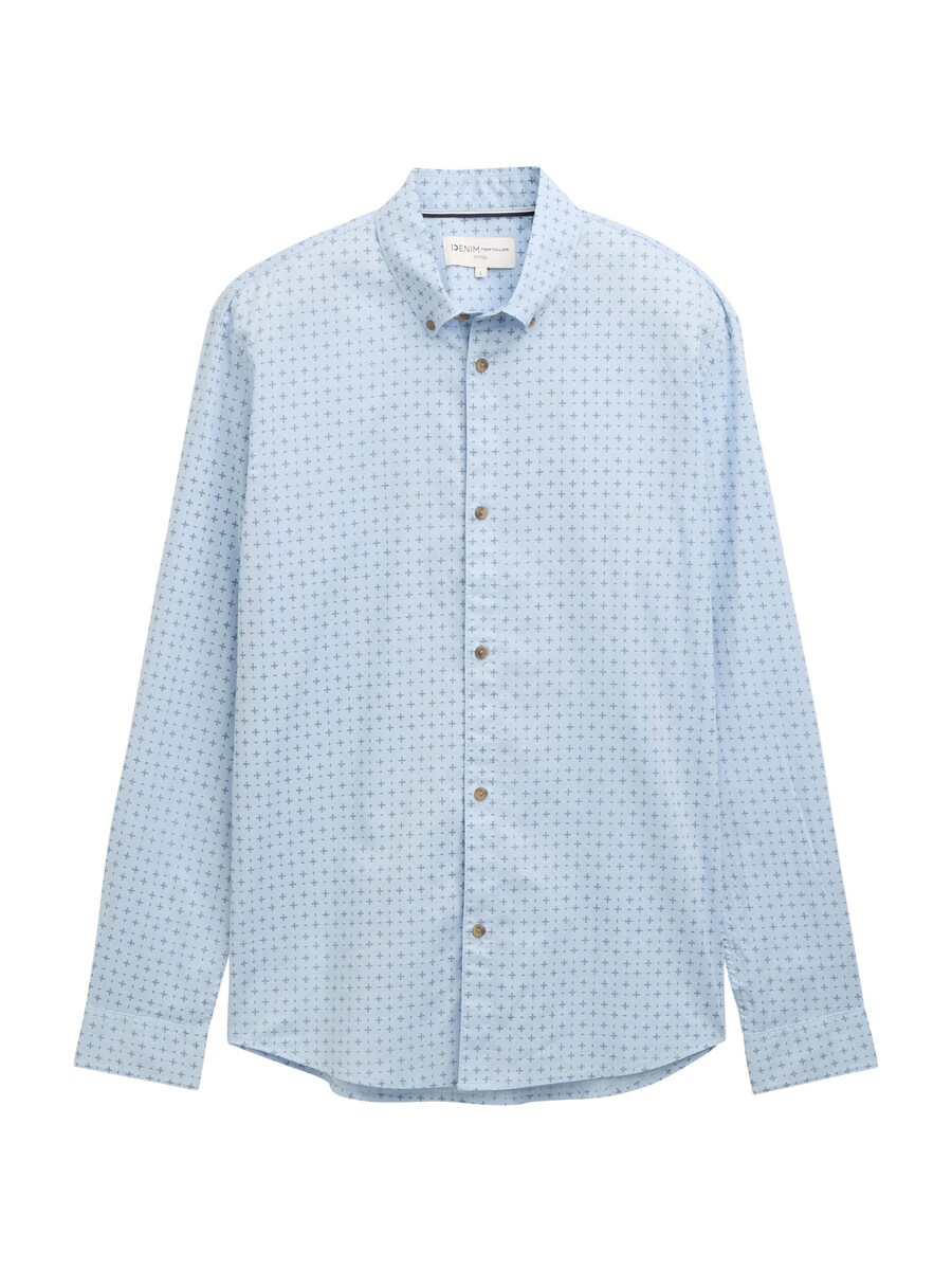 Рубашка Slim Fit на пуговицах TOM TAILOR DENIM, Mottled Blue
Рубашка Slim Fit на пуговицах TOM TAILOR DENIM, Mottled Blue