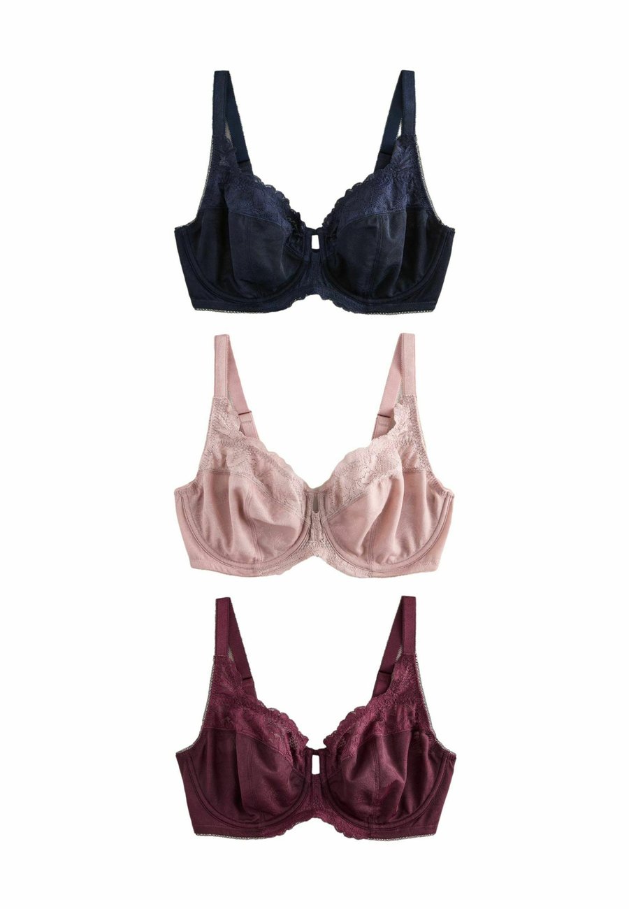 Бюстгальтер Next 3 PACK, Navy Berry Pink/Pink
Бюстгальтер Next 3 PACK, Navy Berry Pink/Pink