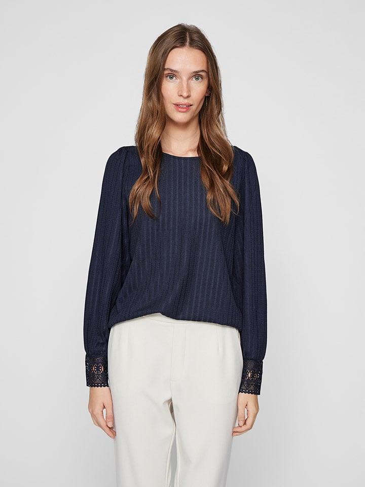 Лонгслив Vila, темно-синий
Лонгслив Vila, темно-синий