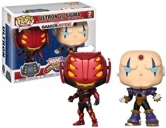 Funko POP! Игры, коллекционная фигурка, Альтрон против. Сигма, 2 упаковки.
Funko POP! Игры, коллекционная фигурка, Альтрон против. Сигма, 2 упаковки.