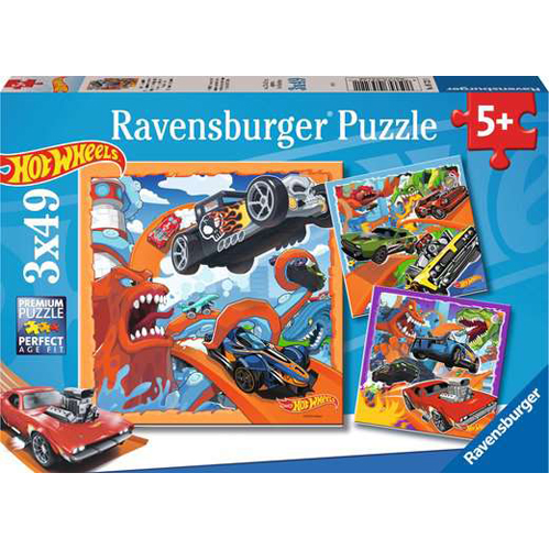 Пазлы Hot Wheels, 3X49Pc
Пазлы Hot Wheels, 3X49Pc