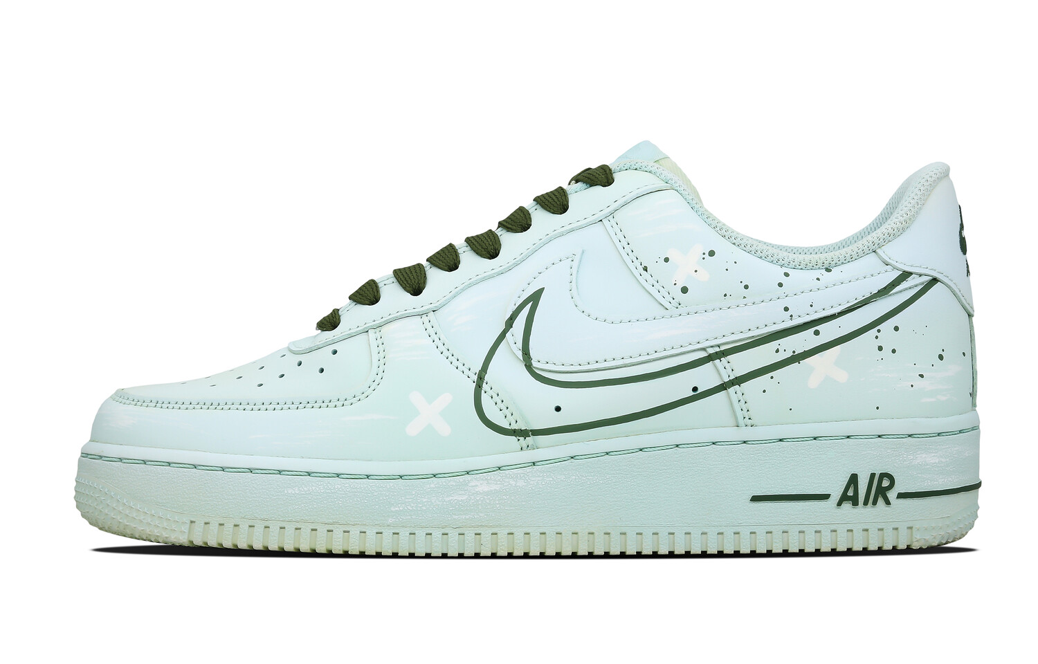 Кроссовки Nike Air Force 1 Skateboarding Shoes Women's Low-top Blue/Green/Yellow, черный/белый/серый
Кроссовки Nike Air Force 1 Skateboarding Shoes Women's Low-top Blue/Green/Yellow, черный/белый/серый
