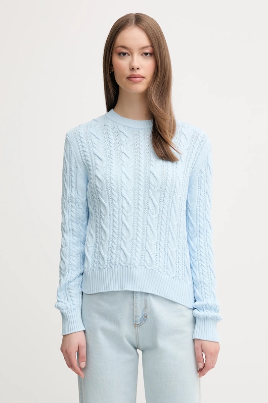 Хлопковый свитер United Colors Of Benetton, синий
Хлопковый свитер United Colors Of Benetton, синий