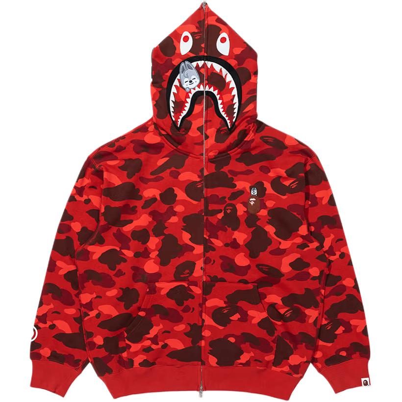 X Stray Kids Stray Kids FW25 Толстовка унисекс A Bathing Ape, красный
X Stray Kids Stray Kids FW25 Толстовка унисекс A Bathing Ape, красный