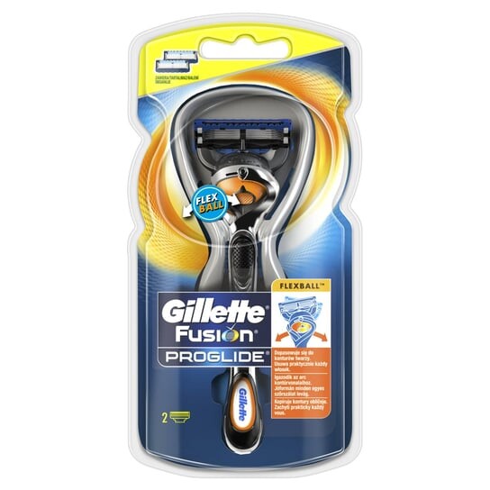 Мужская бритва Gillette Fusion ProGlide + 2 сменных лезвия
Мужская бритва Gillette Fusion ProGlide + 2 сменных лезвия