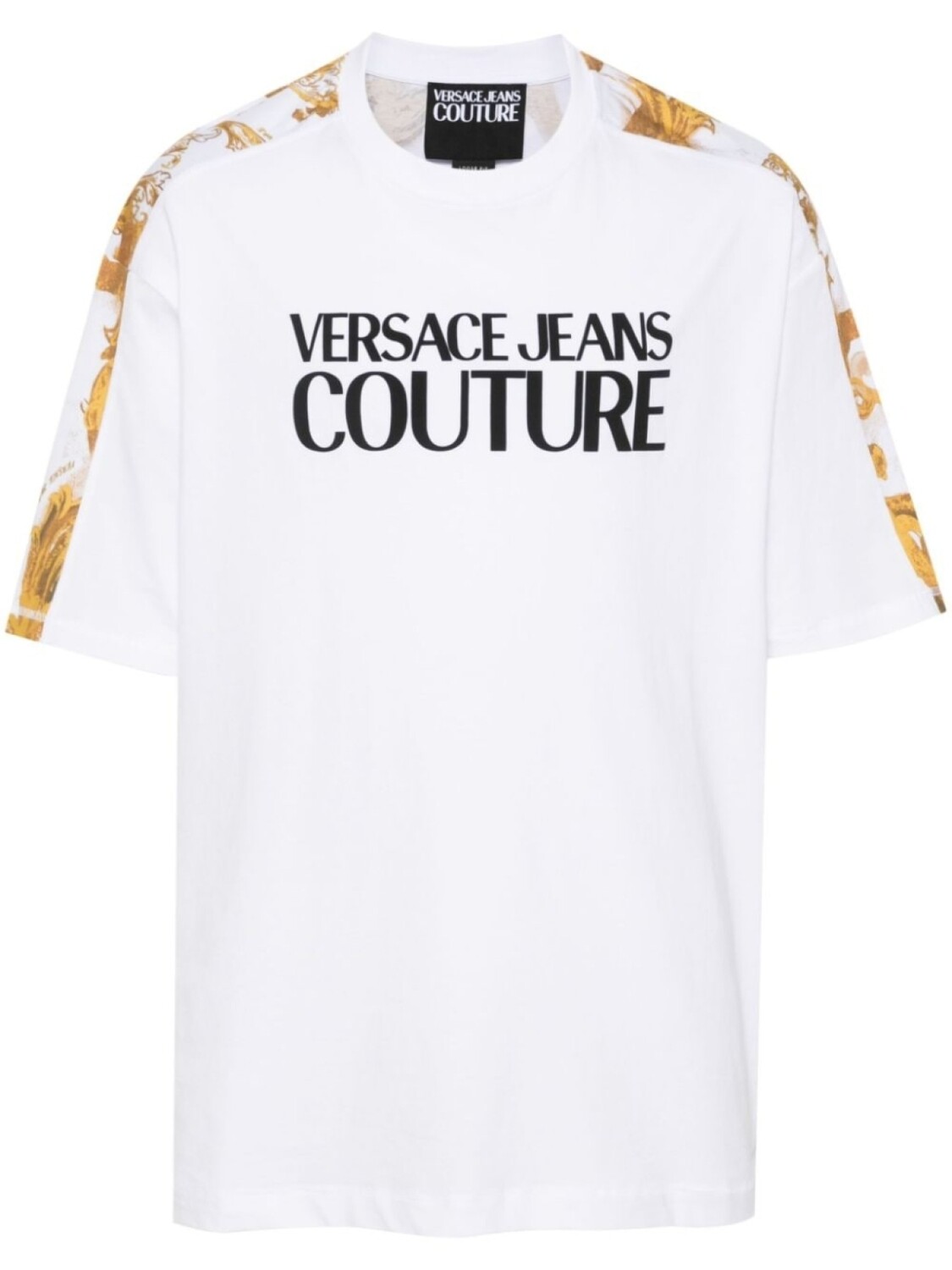 Хлопковая футболка с логотипом Versace Jeans Couture, белый
Хлопковая футболка с логотипом Versace Jeans Couture, белый
