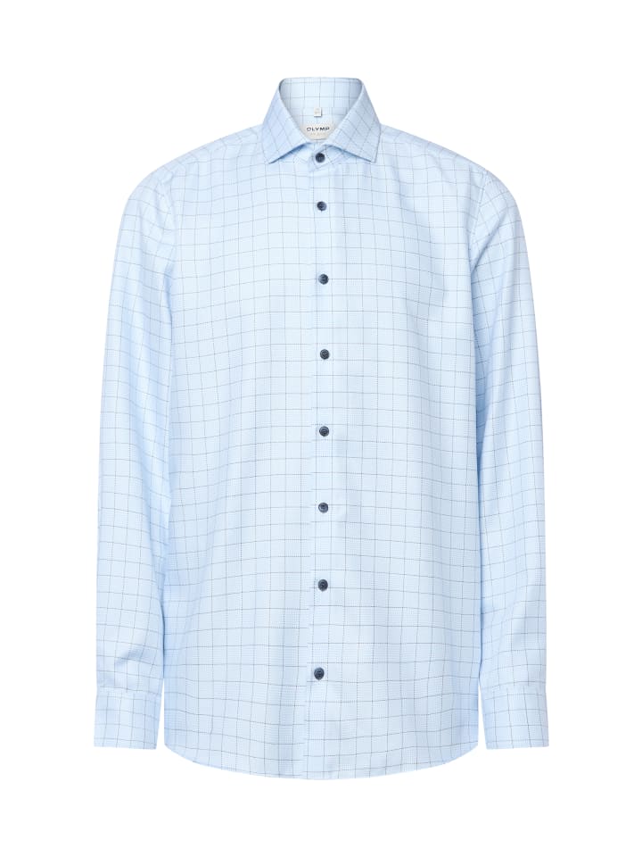 светло-голубая деловая рубашка OLYMP
светло-голубая деловая рубашка OLYMP