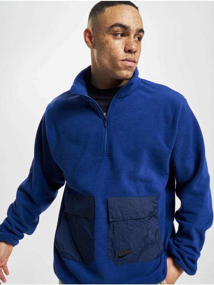 Толстовка с капюшоном Nike, синий 
Толстовка с капюшоном Nike, синий