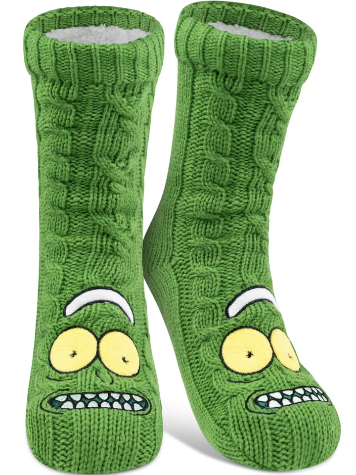 Носки United Labels Rick and Morty Hüttensocken Haussocken Sherpa Futter Kuschelsocken, зеленый
Носки United Labels Rick and Morty Hüttensocken Haussocken Sherpa Futter Kuschelsocken, зеленый