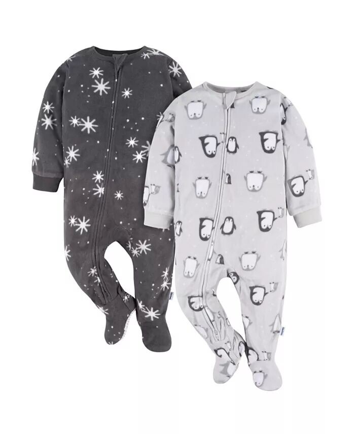 Пижама для маленьких мальчиков и девочек, упаковка из 2 штук Gerber, черный
Пижама для маленьких мальчиков и девочек, упаковка из 2 штук Gerber, черный