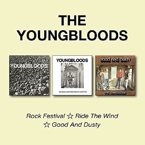 CD диск Youngbloods: Rock Festival / Ride The Wind / Good & Dusty
CD диск Youngbloods: Rock Festival / Ride The Wind / Good & Dusty