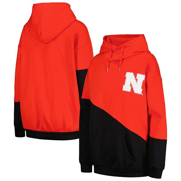 Женский худи Nebraska Huskers с капюшоном и косым воротом в красно-черном цвете Gameday Couture
Женский худи Nebraska Huskers с капюшоном и косым воротом в красно-черном цвете Gameday Couture