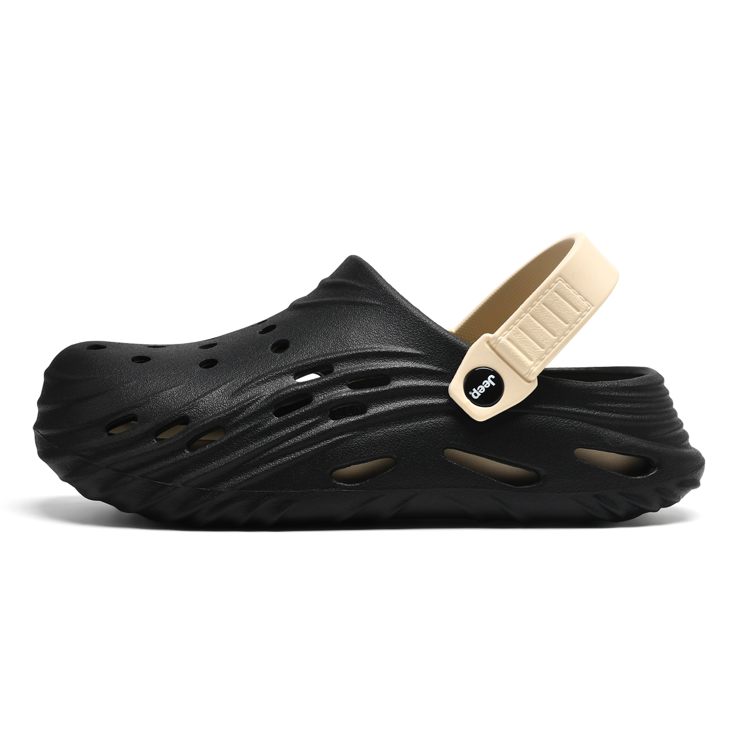 Jeep EVA Clogs Men's Black/Khaki
Jeep EVA Clogs Men's Black/Khaki