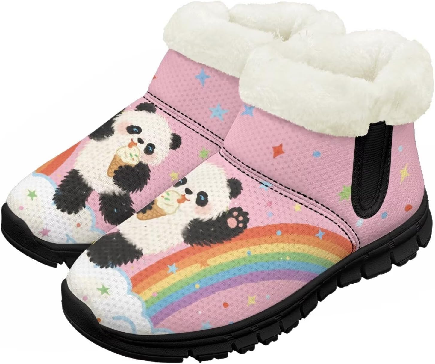 Детские зимние непромокаемые ботинки для девочек и мальчиков, утепленные мехом, для малышей, наружная обувь, легко надевать и снимать Chririnla, Rainbow Panda
Детские зимние непромокаемые ботинки для девочек и мальчиков, утепленные мехом, для малышей, наружная обувь, легко надевать и снимать Chririnla, Rainbow Panda