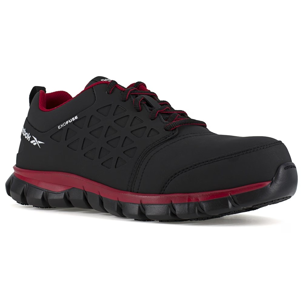 Рабочие кроссовки Reebok Work Sublite с композитным носком и защитой от электрической опасности, black/red
Рабочие кроссовки Reebok Work Sublite с композитным носком и защитой от электрической опасности, black/red