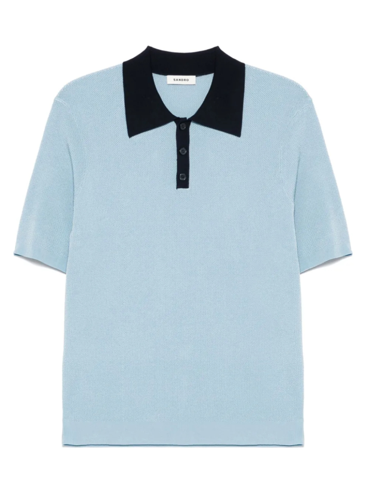 Двухцветная рубашка поло SANDRO, синий
Двухцветная рубашка поло SANDRO, синий
