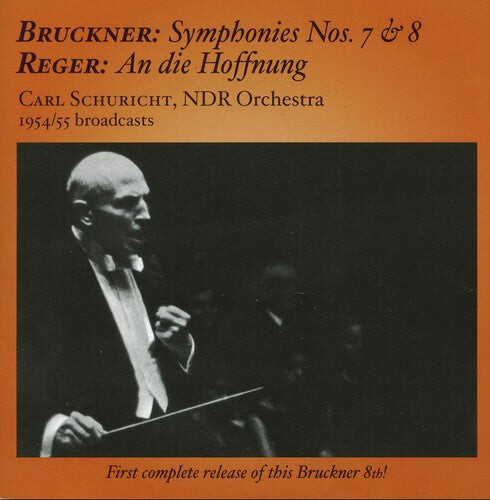 CD диск Bruckner / Reger / Ndr Sym Orch / Schuricht: Carl Schuricht Conducts Bruckner & Reger in Hamburg
CD диск Bruckner / Reger / Ndr Sym Orch / Schuricht: Carl Schuricht Conducts Bruckner & Reger in Hamburg