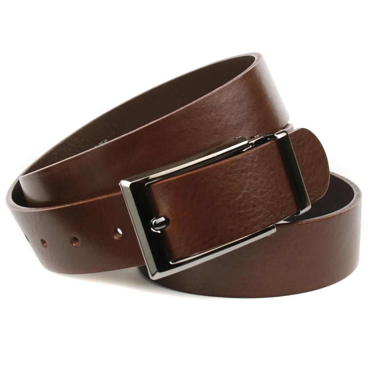 Кожаный ремень Anthoni Crown, цельнокожаный ремень темно-коричневого цвета, коричневый
Кожаный ремень Anthoni Crown, цельнокожаный ремень темно-коричневого цвета, коричневый