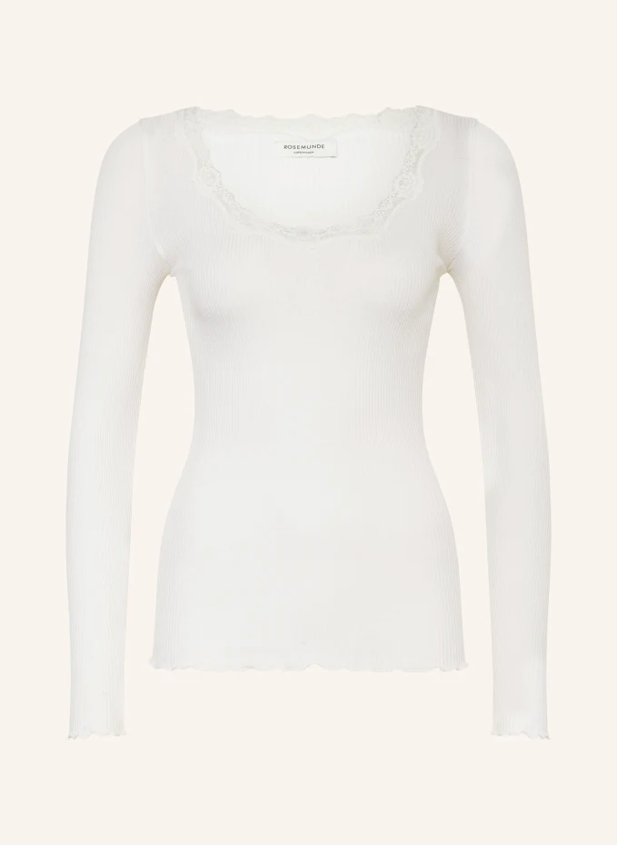 Лонгслив babette из шелка с кружевной отделкой Rosemunde, белый
Лонгслив babette из шелка с кружевной отделкой Rosemunde, белый