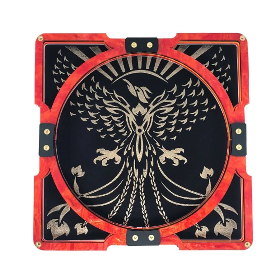 Лоток для кубиков 10 x 10 дюймов — Огненный и Ледяной Феникс (Магма Оранжевый), Square Party Dice Trays (C4 Labs)
Лоток для кубиков 10 x 10 дюймов — Огненный и Ледяной Феникс (Магма Оранжевый), Square Party Dice Trays (C4 Labs)