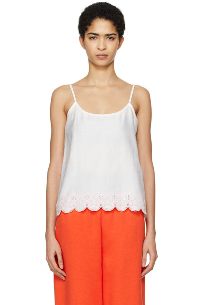 Белая хлопковая майка Sky High Farm Workwear
Белая хлопковая майка Sky High Farm Workwear