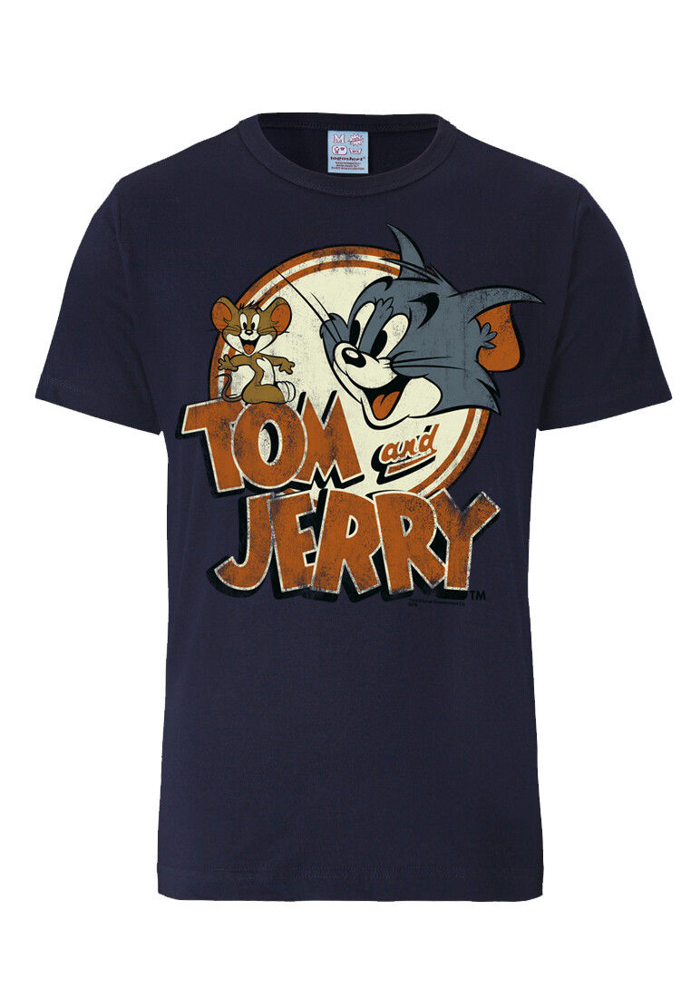 Футболка Logoshirt Tom und Jerry, темно-синий 
Футболка Logoshirt Tom und Jerry, темно-синий