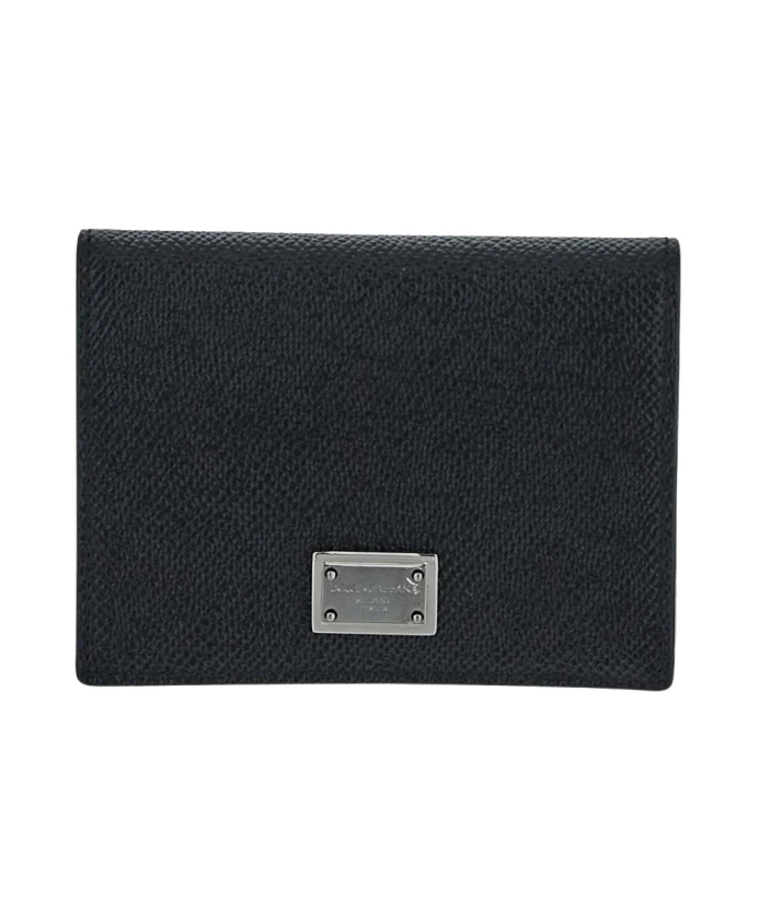 Кожаный кошелек с логотипом Dolce & Gabbana, черный
Кожаный кошелек с логотипом Dolce & Gabbana, черный