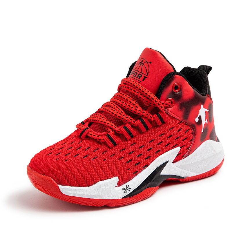 Баскетбольные кроссовки детские YUZHAOLIN, красный 
Баскетбольные кроссовки детские YUZHAOLIN, красный