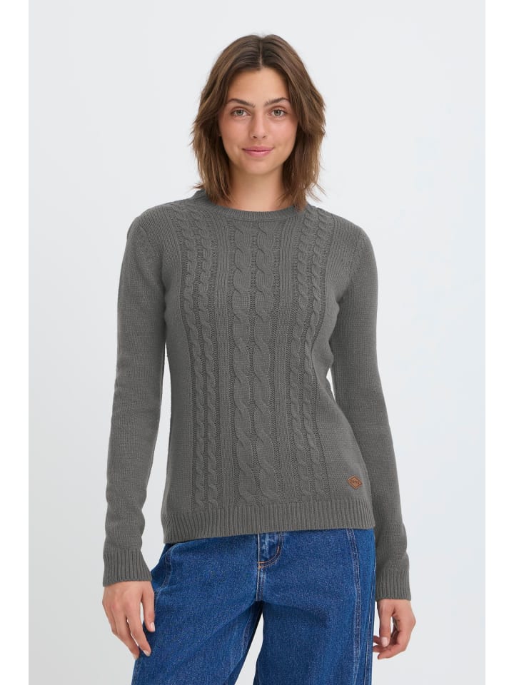 Oxmo Вязаный свитер OXCarryone серого цвета
Oxmo Вязаный свитер OXCarryone серого цвета